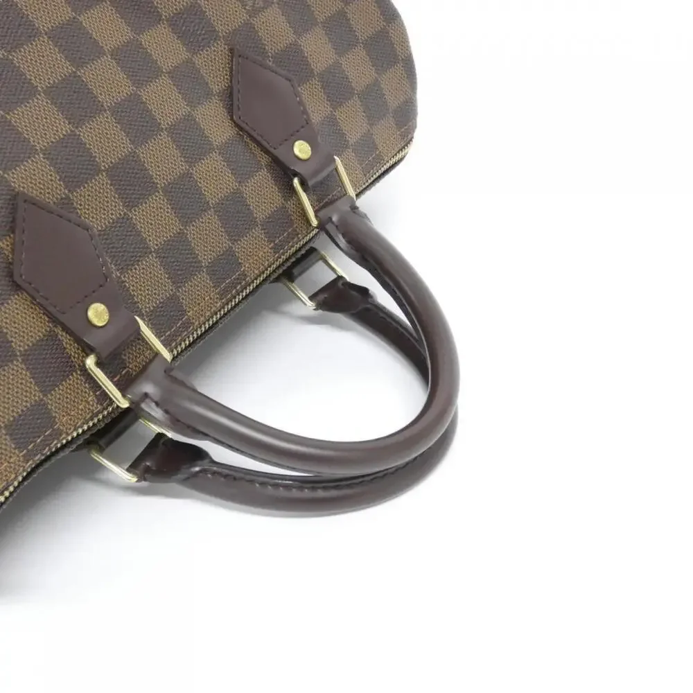 LOUIS VUITTON Brown Damier Speedy 30 Boston Bag